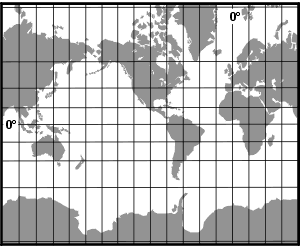 Latitude Scale Chart